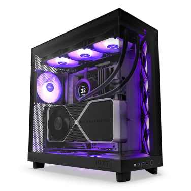 Carcasă NZXT H6 Flow RGB, Black - xstore.md