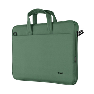 16❞ Geanta pentru laptop Trust Bologna Slim, Green - xstore.md