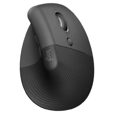 Wireless Mouse Logitech Lift Vertical for Business, Graphite - xstore.md