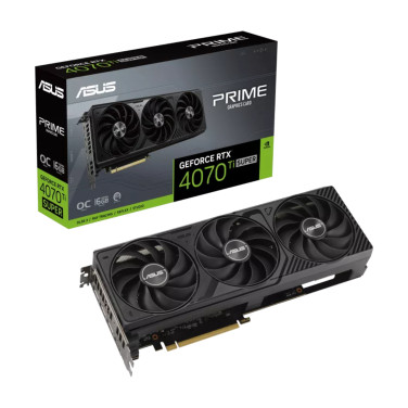 Placă video ASUS PRIME GeForce RTX 4070 Ti SUPER OC - xstore.md