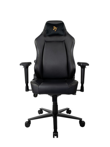 Scaun Gaming AROZZI Primo PU, Black/Gold - xstore.md