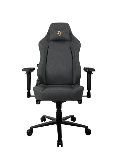 Scaun Gaming AROZZI Primo Woven Fabric, Black/Gold - xstore.md