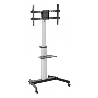 Suport TV de podea Reflecta Elegant 86P-Shelf, Black - xstore.md