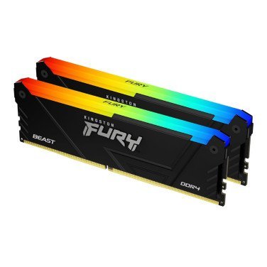 Оперативная память Kingston FURY Beast RGB, KF436C17BB2AK2/16 - xstore.md