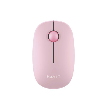 Wireless Mouse Havit MS57GT, Pink - xstore.md