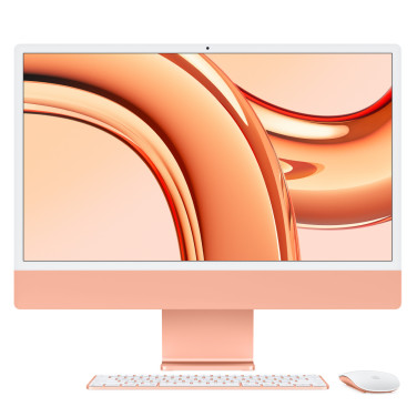 Apple iMac 24 2023 (Z19R0018H), Orange - xstore.md