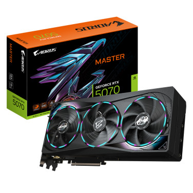 Видеокарта GIGABYTE AORUS GeForce RTX 5070 MASTER 12G - xstore.md