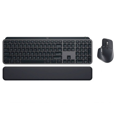 Беспроводная клавиатура + мышь Logitech MX Keys S Combo, Black - xstore.md