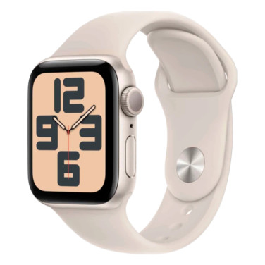 Apple Watch SE Gen 2 (44mm | MRE43), Starlight - xstore.md