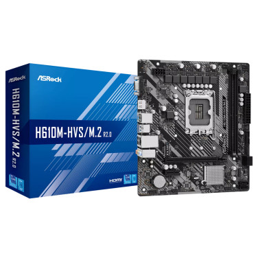 Placă de bază ASRock H610M-HVS/M.2 R2.0 - xstore.md