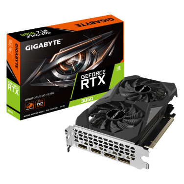 Видеокарта GIGABYTE GeForce RTX 3050 WINDFORCE OC V2 6G - xstore.md