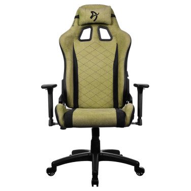 Scaun Gaming Arozzi Avanti Soft Fabric, Green - xstore.md