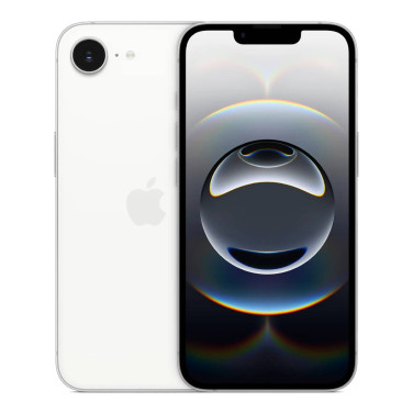 Apple iPhone 16e - 256GB, White - xstore.md