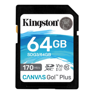 Карта памяти Kingston Canvas Go! Plus 64GB - xstore.md