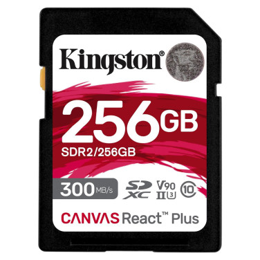 Карта памяти Kingston Canvas React Plus 256GB - xstore.md