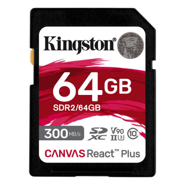 Карта памяти Kingston Canvas React Plus 64GB - xstore.md