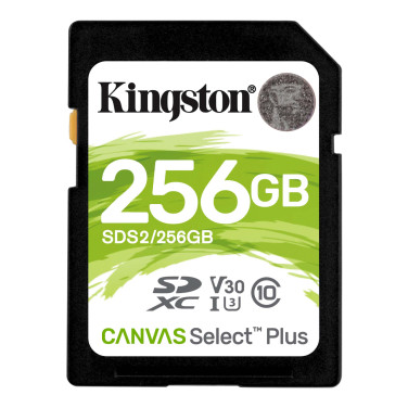 Cartelă de memorie Kingston Canvas Select Plus 256GB - xstore.md