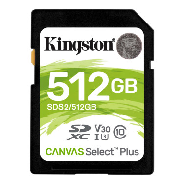 Карта памяти Kingston Canvas Select Plus 512GB - xstore.md