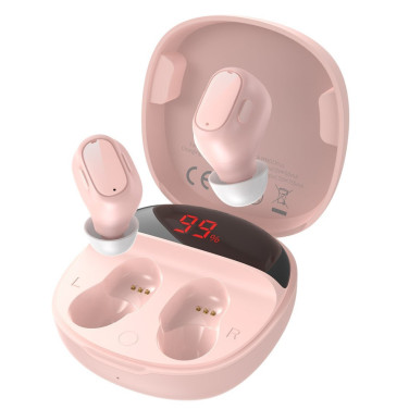 Căști Baseus Encok WM01 Plus, Pink - xstore.md