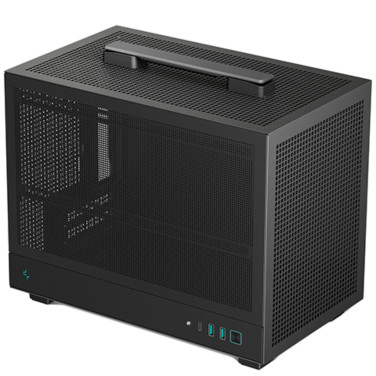 Корпус Deepcool CH160 Mesh, Black - xstore.md