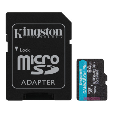 Карта памяти Kingston Canvas Go! Plus 64GB - xstore.md