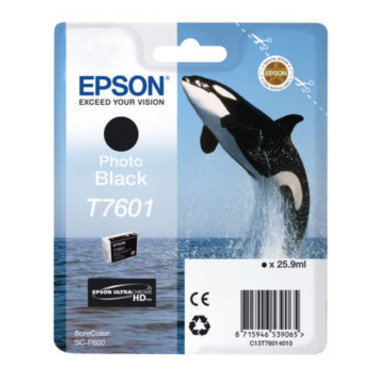 Струйный Картридж Epson T7601 Bk - xstore.md