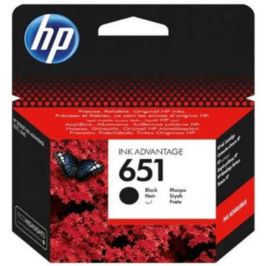 Ink Cartridge HP 651 Bk - xstore.md