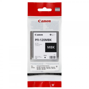 Ink Tank Canon PFI-120 MBk - xstore.md