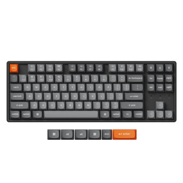 Клавиатура Keychron K8 Max QMK, Black - xstore.md