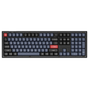 Tastatură Keychron V6 QMK/VIA, Frosted Black - xstore.md