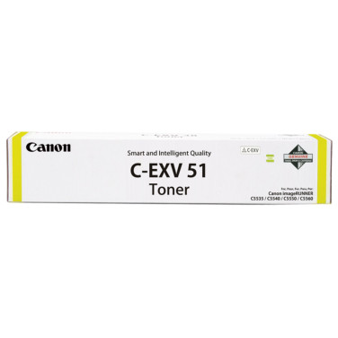 Тонер Canon C-EXV51 Yellow - xstore.md
