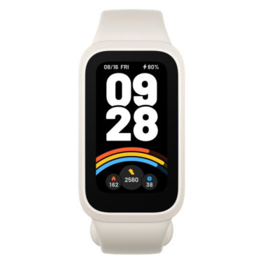 Xiaomi Smart Band 9 Active, Beige White - xstore.md