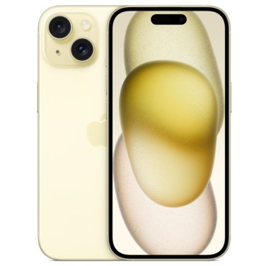 Apple iPhone 15 - 256GB, Yellow - xstore.md