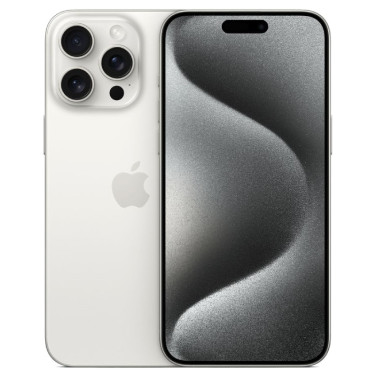 Apple iPhone 15 Pro Max - 512GB, White - xstore.md