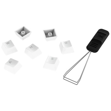 Butoane HyperX PBT Keycaps Full Key Set, White - xstore.md