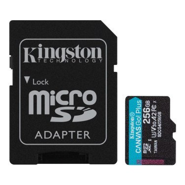 Карта памяти Kingston Canvas Go! Plus 256GB - xstore.md