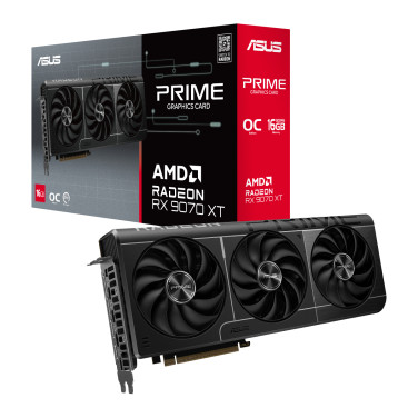 Placă video ASUS PRIME Radeon RX 9070 XT OC Edition - xstore.md