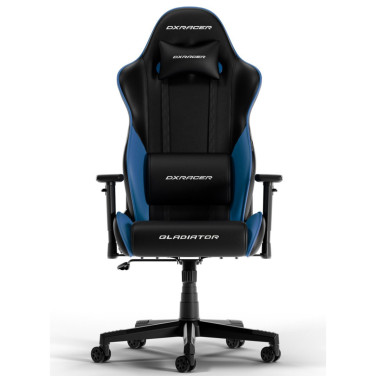 Игровое кресло DXRacer GLADIATOR-L-N23-LTC-NB-X1, Black/Blue - xstore.md