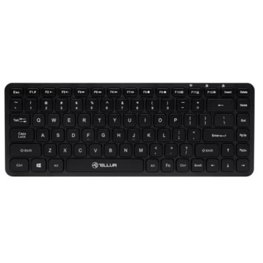 Tastatură fără fir Tellur Mini, Black - xstore.md