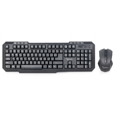 Tastatură + Mouse Gembird KBS-WM-02, Black - xstore.md