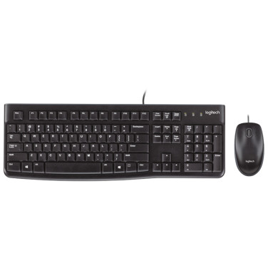 Tastatură + Mouse Logitech MK120, Black - xstore.md