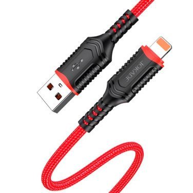 Cablu Jokade JA019 Type-A to Lightning, 1m, Red - xstore.md