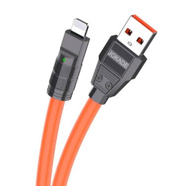 Cablu Jokade JA026 Type-A to Lightning, 1m, Orange - xstore.md