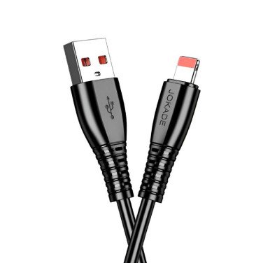 Cablu Jokade JA043 Type-A to Lightning, 1m, Black - xstore.md