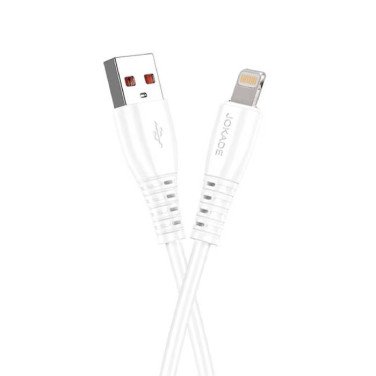 Cablu Jokade JA043 Type-A to Lightning, 1m, White - xstore.md