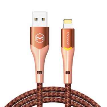 Cablu Mcdodo Magnificence Type-A to Lightning, 1.2m, Orange - xstore.md