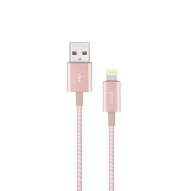 Cablu Moshi Integra Type-A to Lightning, 1.2m, Golden Rose - xstore.md
