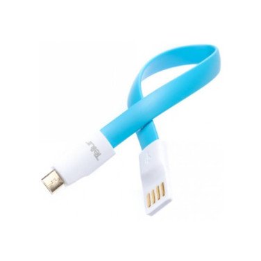 Cablu Tellur TLL155071 Type-A to micro-USB, 0.2m, Blue