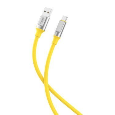 Cablu XO NB251 Type-A to Type-C, 1m, Yellow - xstore.md