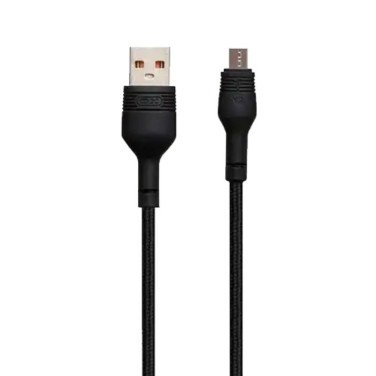 Кабель XO NB55 Type-A to micro-USB, 1m, Black - xstore.md